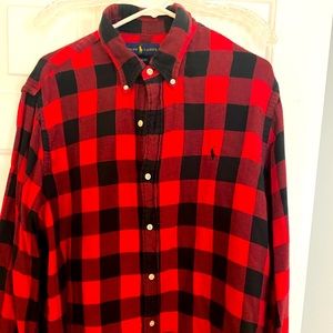 Men’s Ralph Lauren Polo flannel size xl